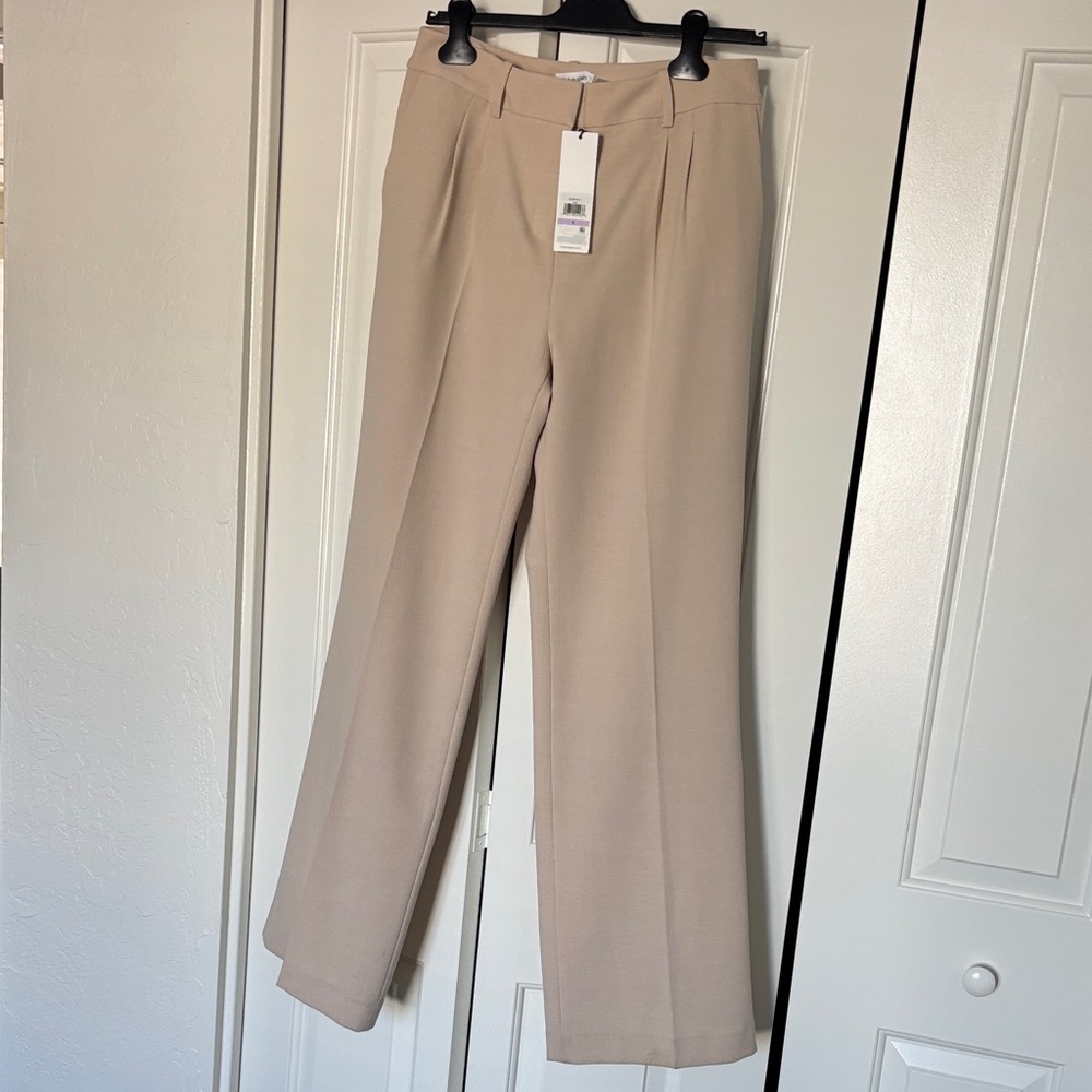 Calvin Klein Beige Tailored Pant